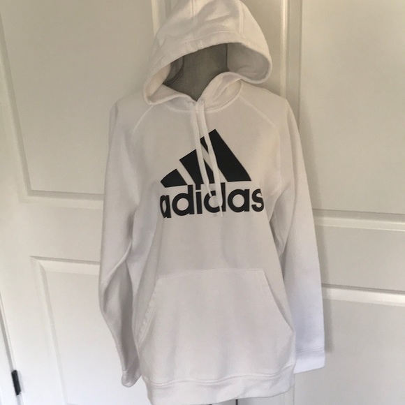 mens adidas white hoodie